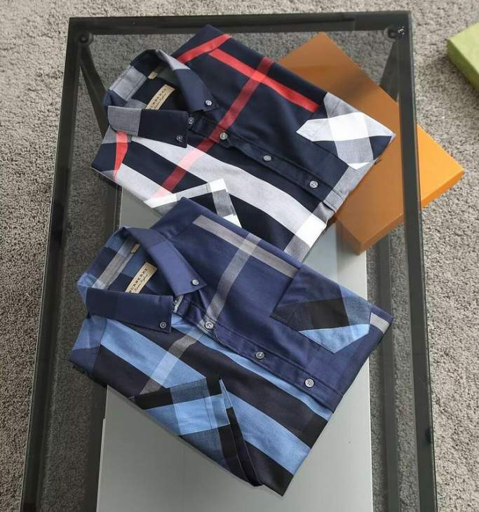 Picture of Burberry Shirts Short _SKUBurberryM-3XL8qx1627973